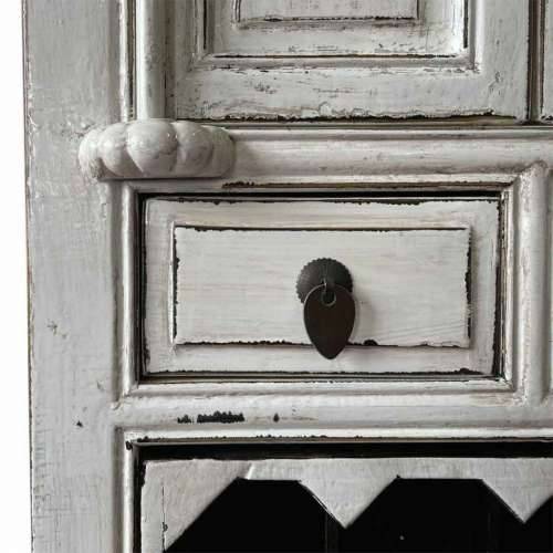 Stalak za boce Alexandra House Living Bijela Drvo Brijestovina 45 x 170 x 55 cm Cijena