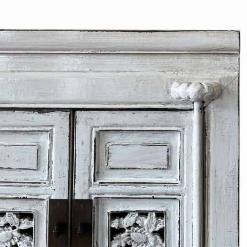 Stalak za boce Alexandra House Living Bijela Drvo Brijestovina 45 x 170 x 55 cm Cijena