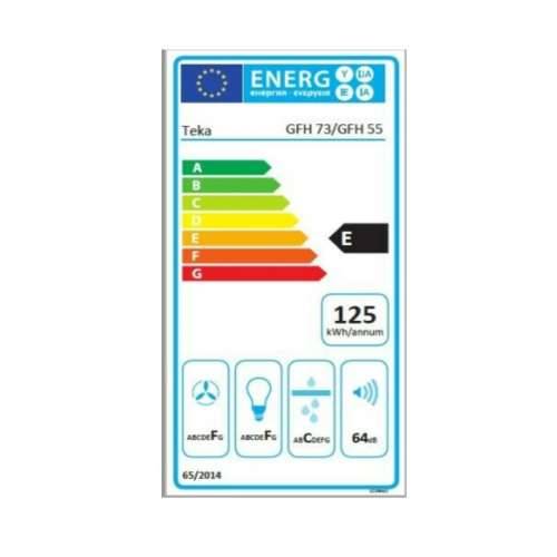 Konvencionalna Napa Teka GFH 55 55 cm 329 m3/h 69 dB 215W Srebrna Čelik Cijena
