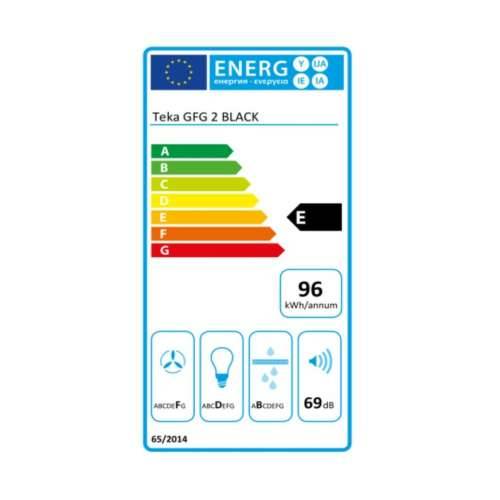 Konvencionalna Napa Teka GFG-2 BLACK 55 cm 329 m3/h 63 dB 180W Cijena