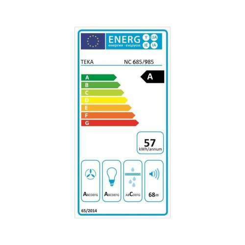 Konvencionalna Napa Teka 40455382 90 cm 807 m3/h 68 dB 286W Čelik Cijena