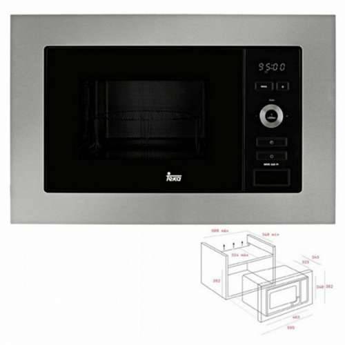 Ugradbena mikrovalna pećnica i roštilj Teka MWE 225 FI 20 L 800W Čelik 800 W 20 L Cijena