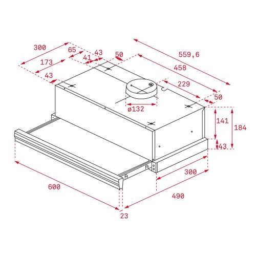 Konvencionalna Napa Teka CNL6415BK 60 cm 385 m3/h 64 dB 110W Cijena
