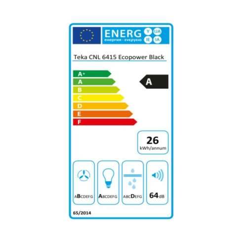 Konvencionalna Napa Teka CNL6415BK 60 cm 385 m3/h 64 dB 110W Cijena