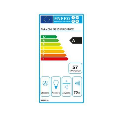 Konvencionalna Napa Teka CNL9815 PLUS 90 cm 730 m3/h 65 dB 277W Siva Srebrna Čelik A Cijena