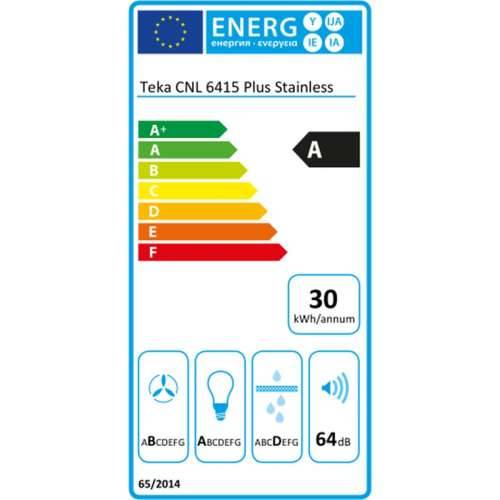 Konvencionalna Napa Teka CNL 6415 PLUS 60 cm 385 m³/h 69 dB Crna Čelik Cijena