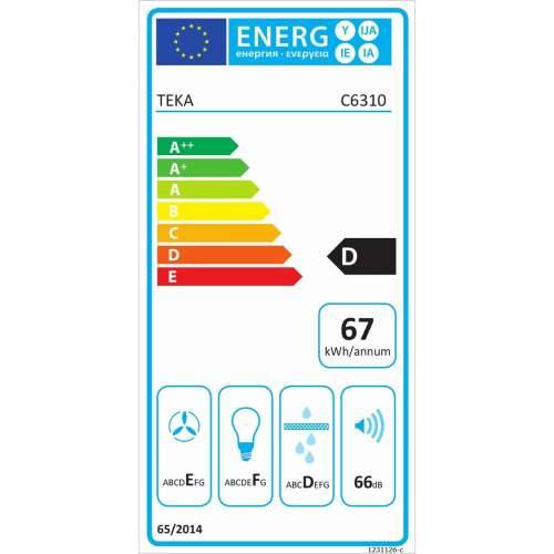 Konvencionalna Napa Teka C6310BK 60 cm 235 m³/h 130W E Crna Cijena