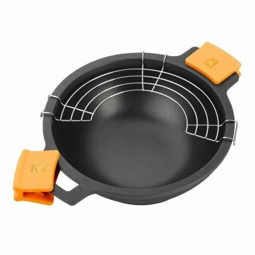 Tava BRA Braisogona_A272028 Crna Crna/Narančasta Metal Aluminij Ø 24 cm Ø 28 cm Cijena