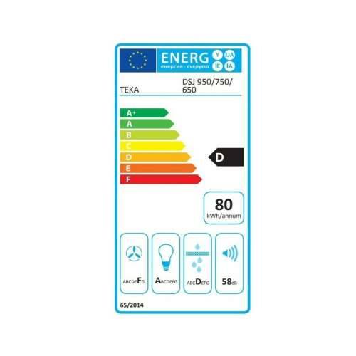 Konvencionalna Napa Teka 8421152157299 70 cm 380 m³/h E Srebrna Čelik Cijena