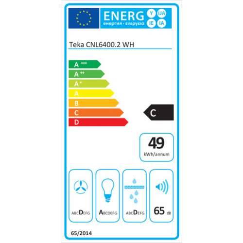 Konvencionalna Napa Teka CNL6400.2WH Bijela Cijena
