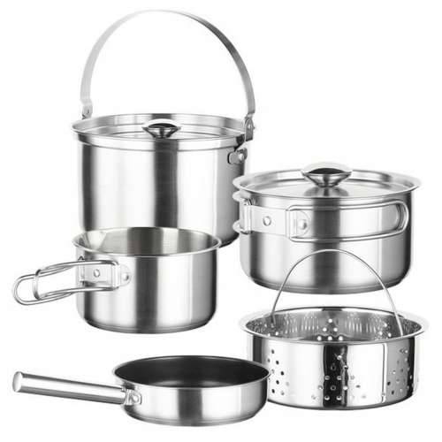 Set spremnika Inoxibar KAMPING 61117 Čelik 7 Dijelovi Cijena