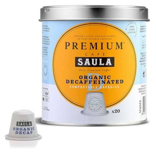 Kapsule za kavu sa spremnikom Saula COMPOSTABLE ORG.DECAF Cijena