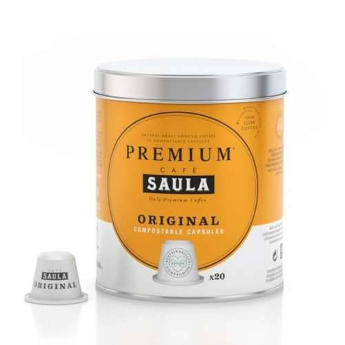 Kapsule za kavu sa spremnikom Saula COMPOSTABLE ORIGINAL Cijena