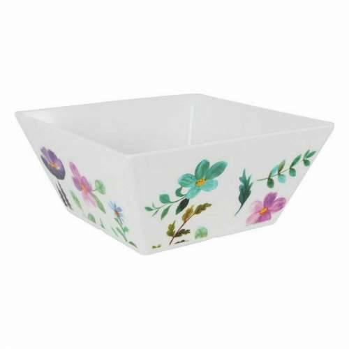 Zdjelica za Grickalice La Mediterránea Sakura Melamin Sjaj 18 x 18 x 8 cm (24 kom.) Cijena