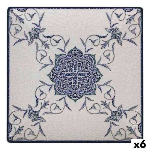 Plakans šķīvis La Mediterránea Rosetta 24 x 24 x 2 cm (6 kom.) Cijena