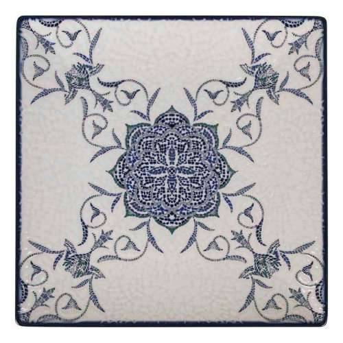 Plakans šķīvis La Mediterránea Rosetta 24 x 24 x 2 cm (6 kom.) Cijena