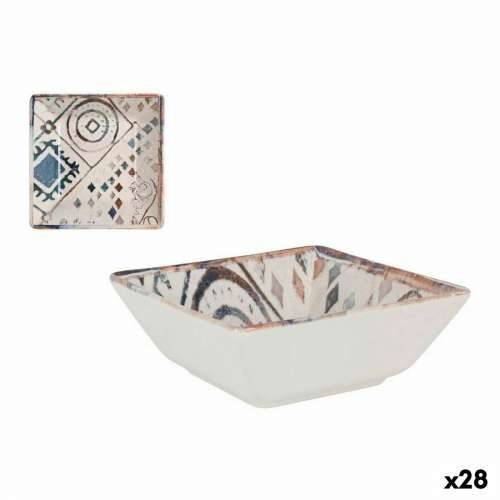 Zdjelica za Grickalice La Mediterránea Grecia Plava Smeđa Porculan 13 x 13 x 5 cm (28 kom.) Cijena