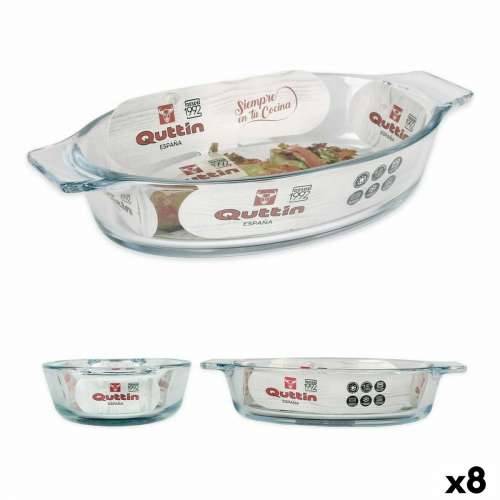 Posuda za Pečenje Quttin VEN8435476251502 Ovală Staklo ovalno 400 ml 20 x 11,5 x 4 cm (8 kom.) (20 x 11,5 cm) Cijena
