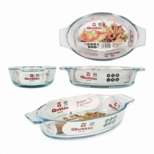 Posuda za Pečenje Quttin VEN8435476251502 Ovală Staklo ovalno 400 ml 20 x 11,5 x 4 cm (8 kom.) (20 x 11,5 cm) Cijena