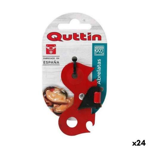 Otvarač konzervi Quttin Crvena Metulj Sklopiv 7 x 4 x 0,3 cm (24 kom.) Cijena