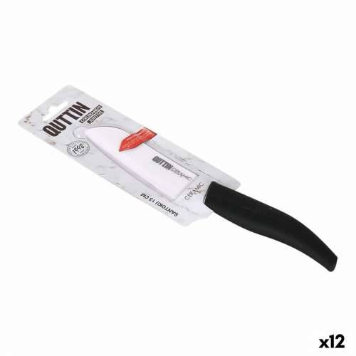 Kuhinjski Nož Quttin Santoku Ceramic Bijela Crna 13 cm (12 kom.) Cijena