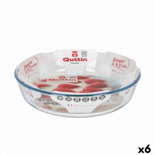 Posuda za Pećnicu Quttin   Staklo 2,3 L ø 26 x 5,9 cm (6 kom.) Cijena