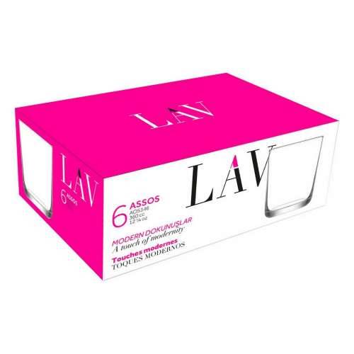 Set Čaša LAV Assos 360 ml 6 Dijelovi (8 kom.) Cijena