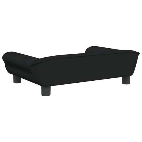 Dječja fotelja crna 70 x 45 x 26 cm baršunasta - Crna 70 x 45 x 26 cm Cijena