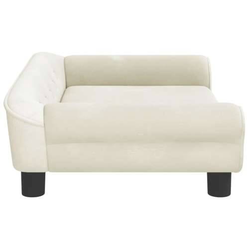 Dječja fotelja krem 70 x 45 x 26 cm baršunasta - Krema 70 x 45 x 26 cm Cijena