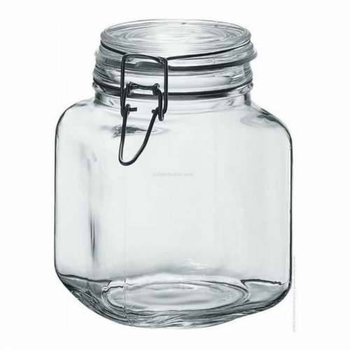 Staklena Tegla Borgonovo 33211 hermetično Providan 1,7 L 12 x 12 x 17 cm (6 kom.) Cijena