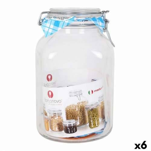 Staklena Tegla Borgonovo 33216 hermetično Providan 3,1 L 13 x 13 x 24 cm (6 kom.) Cijena