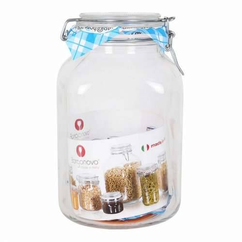 Staklena Tegla Borgonovo 33216 hermetično Providan 3,1 L 13 x 13 x 24 cm (6 kom.) Cijena