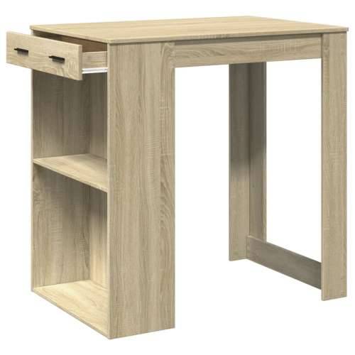 Barski stol boja hrasta 102x70x103,5 cm konstruirano drvo - sonoma hrast 1 Cijena