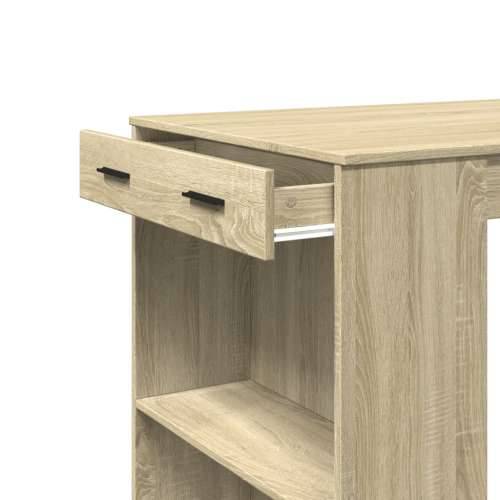 Barski stol boja hrasta 102x70x103,5 cm konstruirano drvo - sonoma hrast 1 Cijena