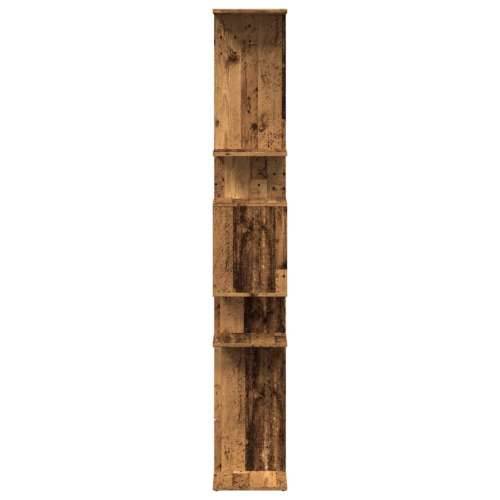 Ormarić za knjige boja dimljenog hrasta 92x29x188 cm drveni - Dimljeni hrast 1 188 cm Cijena