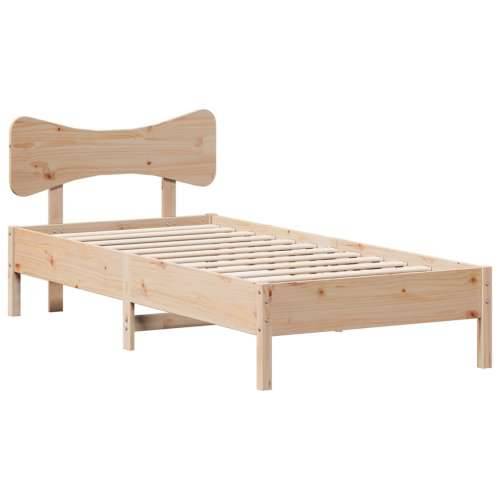 Okvir kreveta bez madraca 90 x 200 cm od masivne borovine - Prirodna 90 x 200 cm Cijena