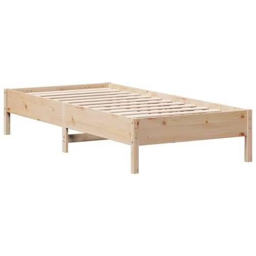 Okvir kreveta bez madraca 90 x 200 cm od masivne borovine - Prirodna 90 x 200 cm Cijena