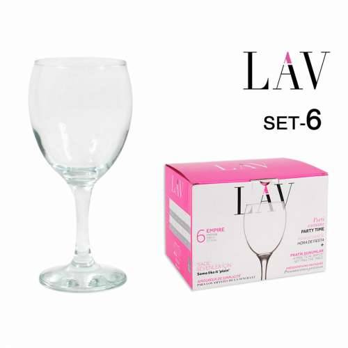 Set Čaša LAV Empire 6 Dijelovi (4 kom.) Cijena