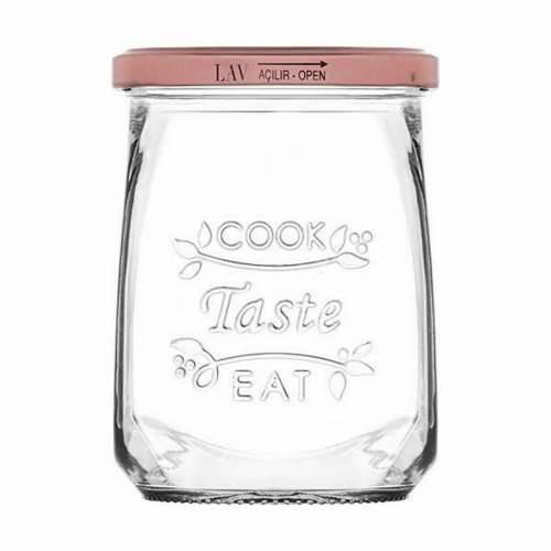 Prozirna Staklena Tegla Inde Tasty 550 ml S poklopcem (12 kom.) Cijena