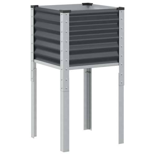 Vrtna sadilica antracit 45x45x88 cm čelična - Čelik/antracit 45 x 45 x 88 cm 1 Cijena