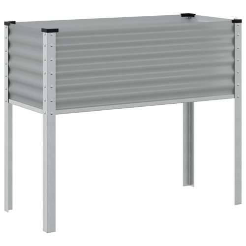 Vrtna sadilica siva 100x41x90 cm čelična - Čelik/siva 100 x 41 x 90 cm 1 Cijena