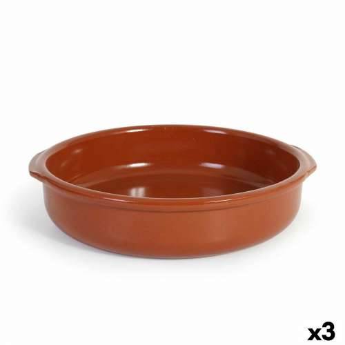 Lonac Azofra Kuhana glina 33 x 31,5 x 7,5 cm (3 kom.) Cijena