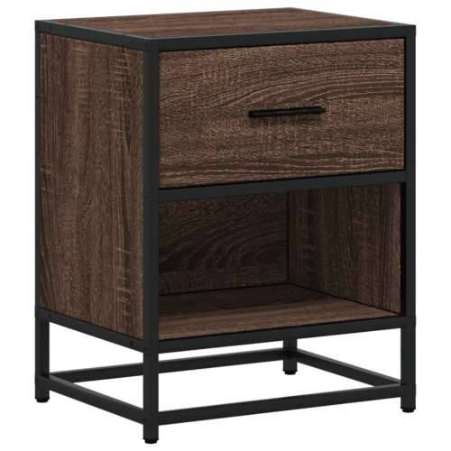 Noćni ormarići 2 kom boja hrasta 40x31x50 cm konstruirano drvo - Smeđi hrast 2 Cijena