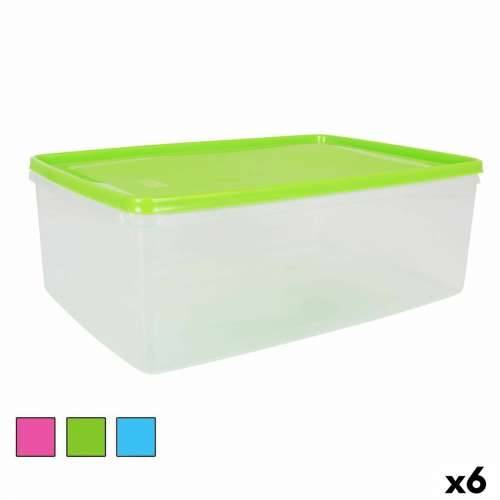 Pravokutna Kutija za Ručak s Poklopcem Pravokutno 8 L 36 x 24,5 x 13 cm (6 kom.) Cijena