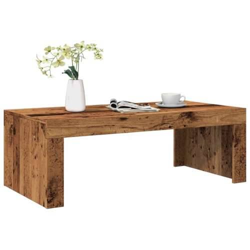 Stolić za kavu boja starog drva 102x50x35 cm konstruirano drvo - Staro drvo 1 Cijena