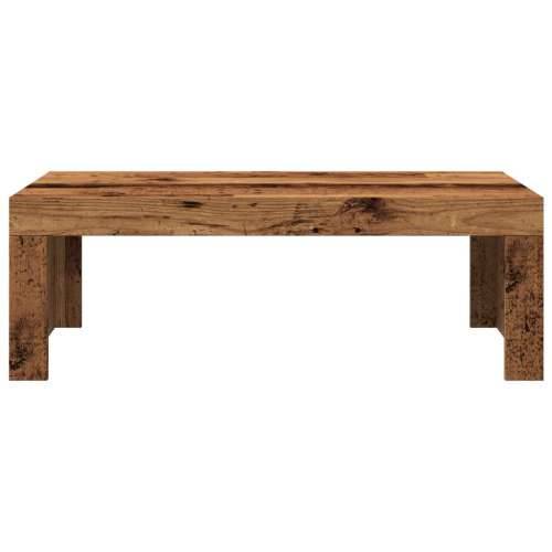 Stolić za kavu boja starog drva 102x50x35 cm konstruirano drvo - Staro drvo 1 Cijena