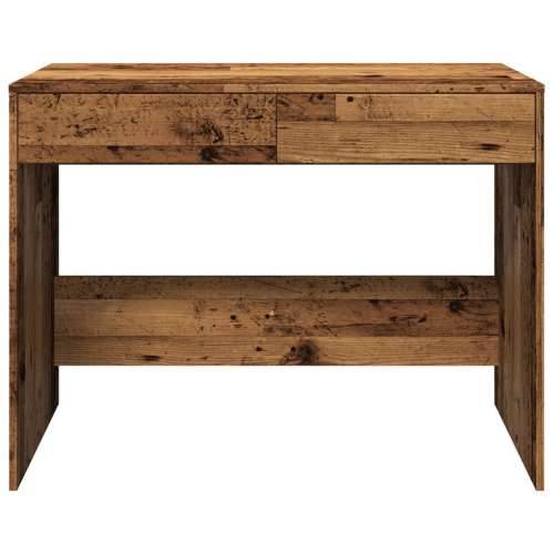 Radni stol boja starog drva 101x50x76,5 cm konstruirano drvo - Staro drvo Cijena