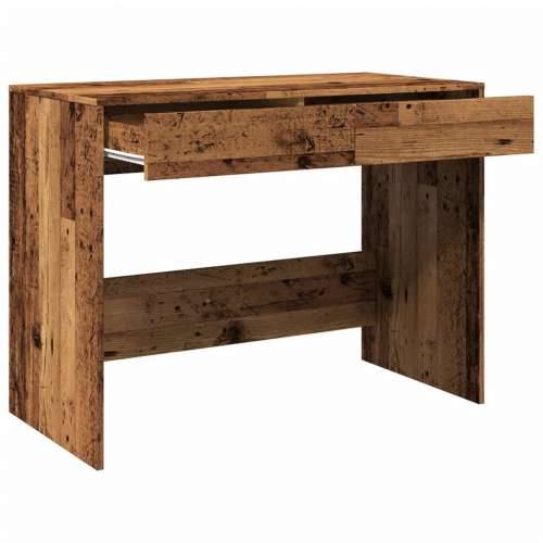 Radni stol boja starog drva 101x50x76,5 cm konstruirano drvo - Staro drvo Cijena