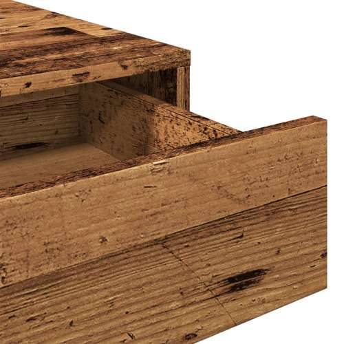 Radni stol boja starog drva 101x50x76,5 cm konstruirano drvo - Staro drvo Cijena