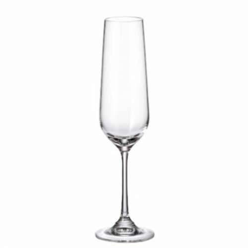 Čaša za šampanjac Bohemia Crystal Sira 200 ml champagne 6 Dijelovi (6 kom.) (4 kom.) Cijena